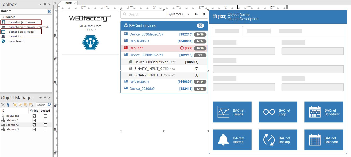 Setting up a BACnet Smart Editor project