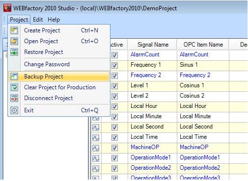 WEBfactory 2010 Studio Overview